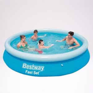 Bestway steel Pro Kids Swimming pool with pump available Rectangular Size Pool 366cm x 76 cm