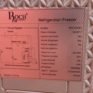 ROCH REFRIGERATORS-325DB-L