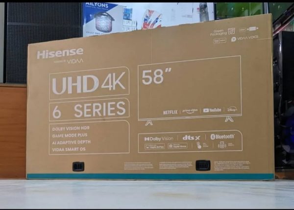 Hisense 58A6H UHD 4K VIDAA Smart TV - Image 3