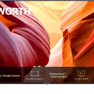 Skyworth 50 inch 4K Smart TV with  Compatibility, Android11.0, HDR10, Dolby Vision, Google Assistant and Chromecast Built-in, Game Mode