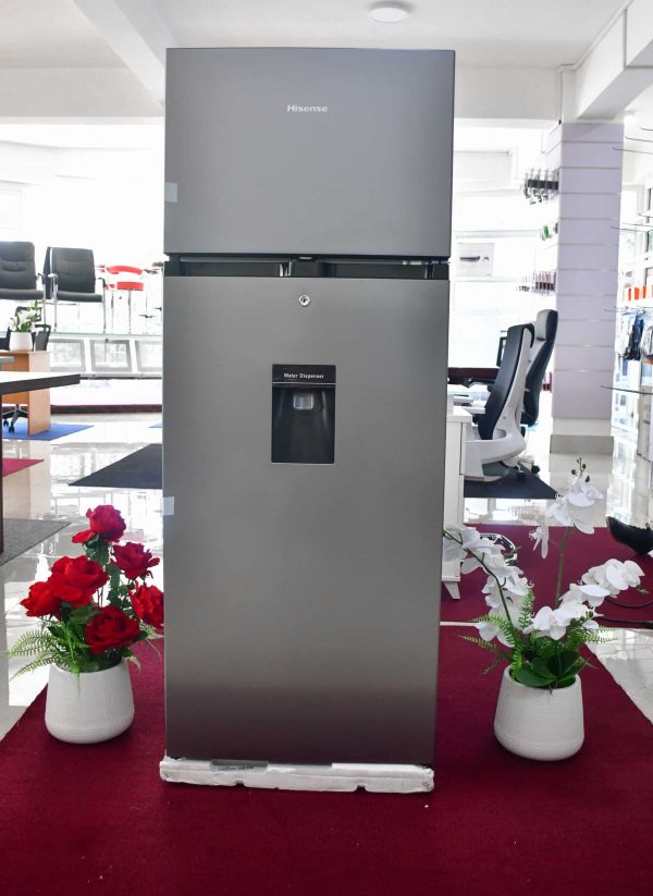 Hisense RD27 2-Door Top Freezer Refrigerator with Water Dispenser, Defrost, Silver, RD-27DR - Image 4