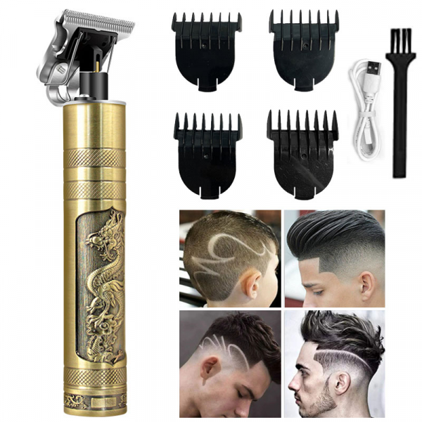 B T-blade Hair trimmer shaver (plastic gold)B - Image 2