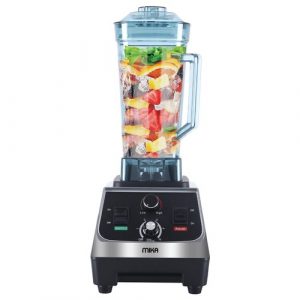 MIKA Commercial Blender, 2L, 1500W, Silver & Black