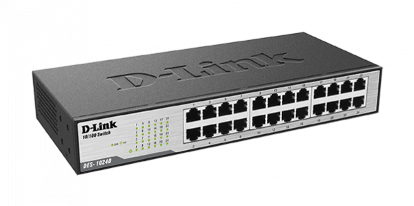 D-Link DES-1024D 24-Port Unmanaged Switch - Image 3