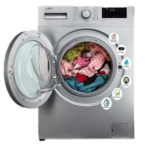 SPJ 8Kg Front Load Automatic Washing Machine. - Image 3