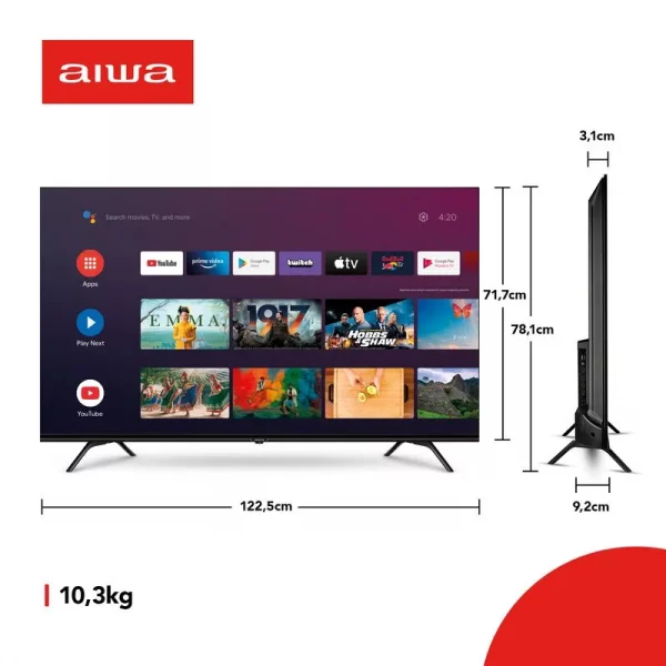 Aiwa 55-inch 4K Ultra HD Smart TV; WebOs - Image 2