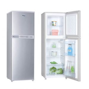 Super General Refrigerator Double Door (SGR358H) Wired Shelves - Adjustable , Child Lock