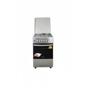 Blueflame Cooker C5022E - I 50x50cm 2gas burners and 2 electric plates, Stainless steel (Inox)