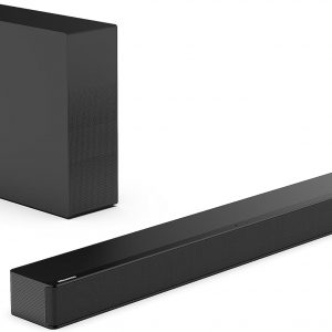 Hisense 2.1 CH 240W Soundbar HS2100 – DTS Virtual X, Subwoofer, HDMI ARC, Bluetooth Home Theatre System ,