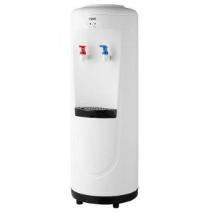 MIKA Water Dispenser, Floor Standing, Hot & Cold, Compressor Cooling, White & Black