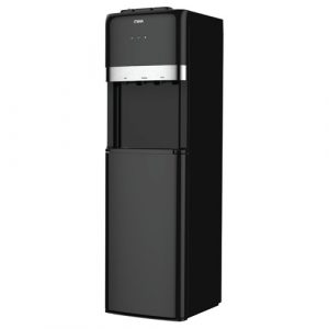 MIKA Water Dispenser, Standing, Hot, Normal & Cold, Compressor Cooling (3 Taps), Black & Silver