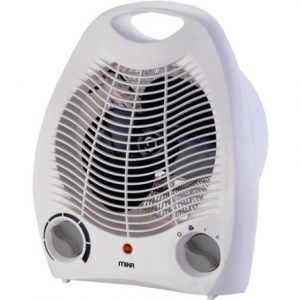 MIKA Fan Heater, 1000-2000W, White