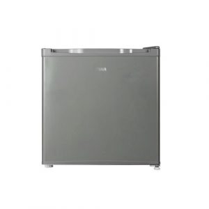 MIKA Fridge, 46L, Single Door, Defrost (Direct Cool), Dark Silver