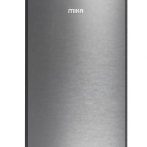 MIKA Fridge, 92L, Single Door, Defrost (Direct Cool), Inox Line Brush