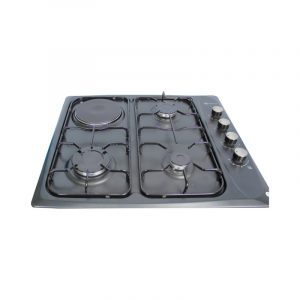 3 Gas Burners 1 electric plate auto ignition stainless steel 5 year warranty inbuilt cooktop hob