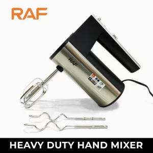 Hand Mixer and Egg Beater R.6629 – 5 Speeds + Turbo – 800W