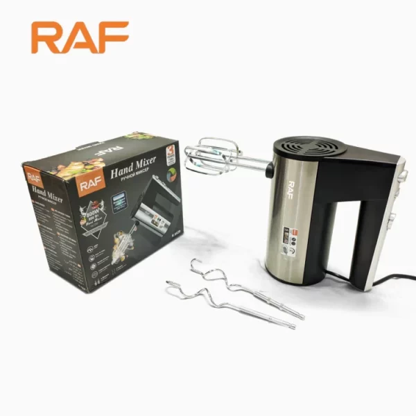 Hand Mixer and Egg Beater R.6629 – 5 Speeds + Turbo – 800W - Image 2