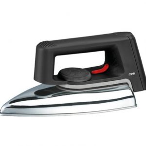 MIKA Dry Iron, Ceramic Soleplate, Black & Grey