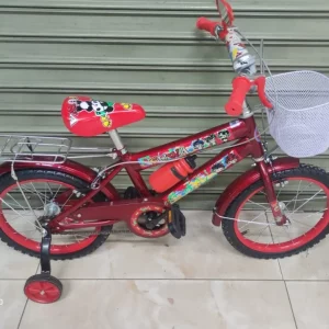 bicycle  kids size 16″ – red