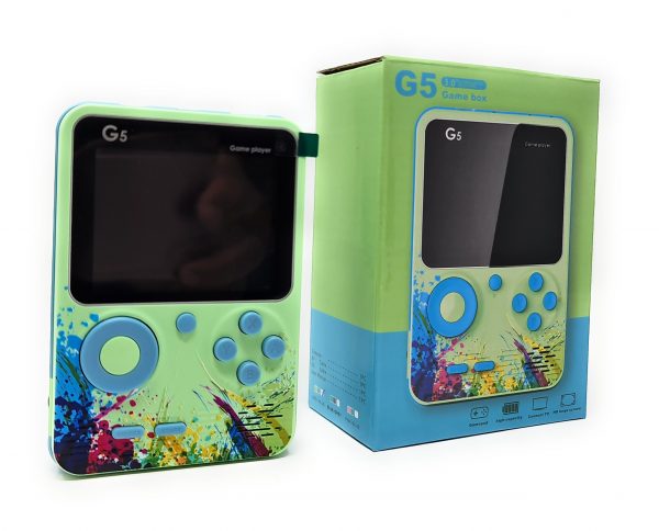G5 Game Box – 500 Retro Games in 1 Mini Game Console Colorful LCD Screen - Image 2