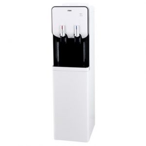 MIKA Water Dispenser, Standing , Hot & Normal with Cabinet, White & Black