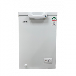 Von VAFC10DHW Chest Freezer, 98L - White