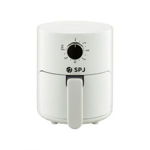 SPJ 4 Litres, Hot Air Fryer, With Preheating And Keeping Warm, Without Oil And Fat, Non-Stick Basket - Cream