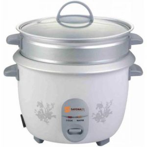 Share this product    Sayonapps Fast Cooking Rice Cooker With Steam Pot And Warming Function-Multicolour