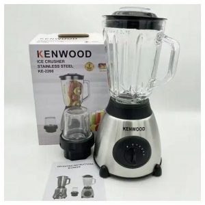 Kenwood 2 in 1 Electric Glass Blender With Meal Greater