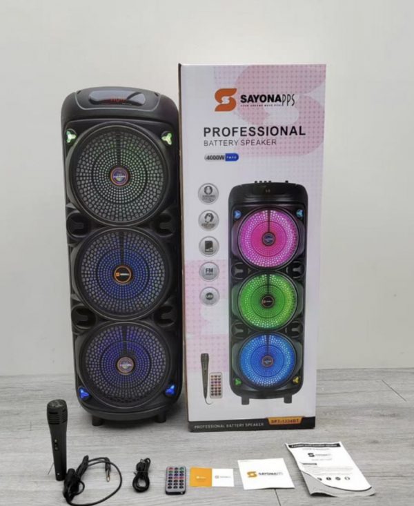 sayonapps speaker with microphone