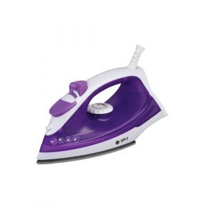 SPJ SPJ Steam Iron 220 ML With Non-Stick Soleplate, 2 Steam Settings, Thermostat Control, 1.8 M Cord, 1200W