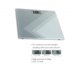 Sayonapps 180Kgs Digital Weighing Scale Bathroom Glass Scale