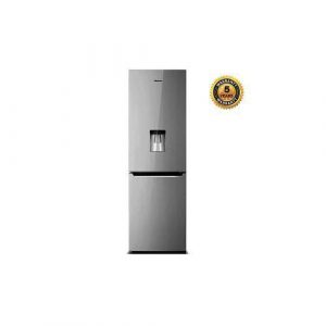 Hisense Hisense 341 Liters Double Door Bottom Freezer (Defrost) With Dispenser - Silver (3YRS WRNTY)