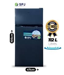 Double Door refrigerator - SPJ - 112 Litres - RF-140C - Grey