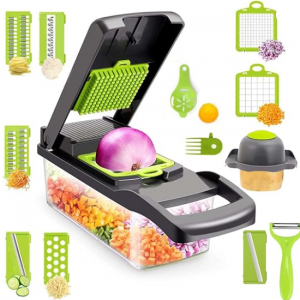 12-in-1 Multifunctional Vegetable Chopper & Slicer