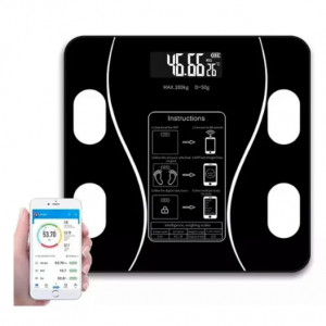 Bluetooth-enabled smart bathroom scale