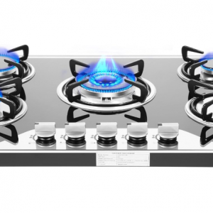 four-burner gas hob